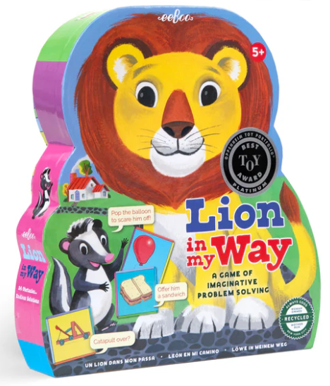 Lion in My Way Game (eeBoo)