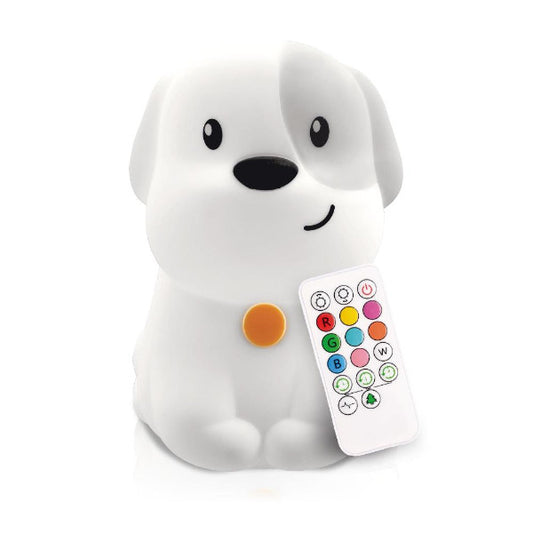 Lumipets® Puppy with Remote - Children's Nursery Touch Night Light