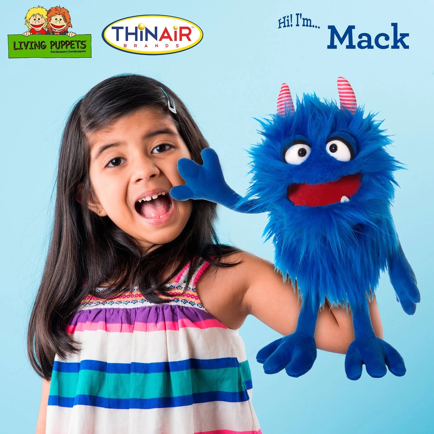 Mack Monster 14in Living Puppet