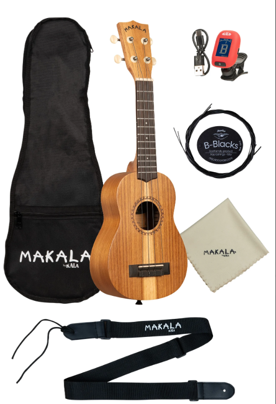 Kala Makala Economy Ukulele Pack (Learn to Play)