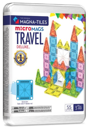 MicroMags Travel Deluxe 55pc (Magna-Tiles)