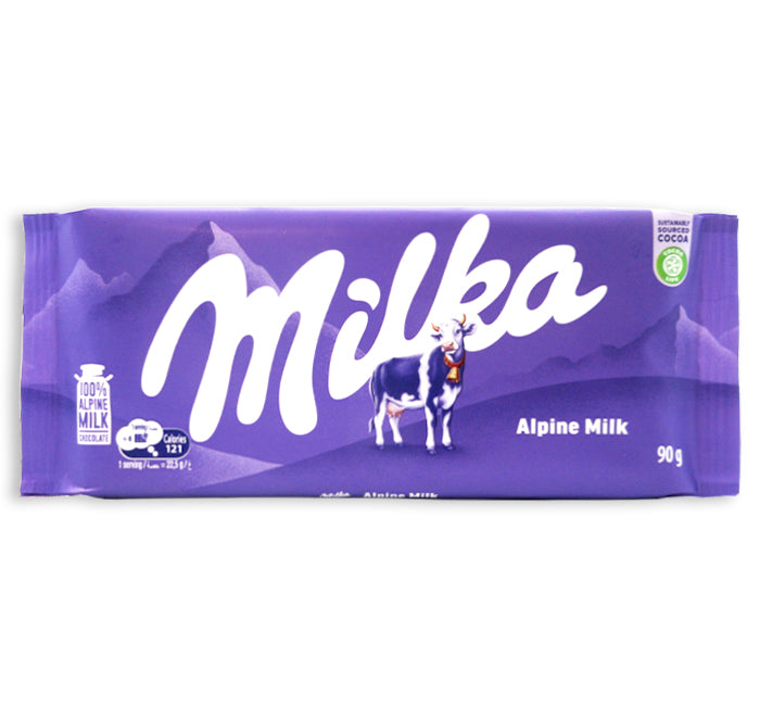 Milka Alpine Milk Chocolate Bar