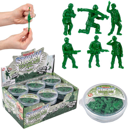 Micro Sticky Crawling Soldiers