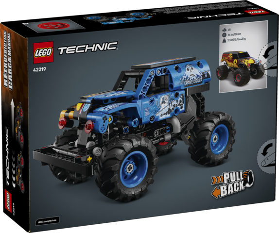 LEGO Technic: Monster Jam™ Grave Digger™ Fire and Ice