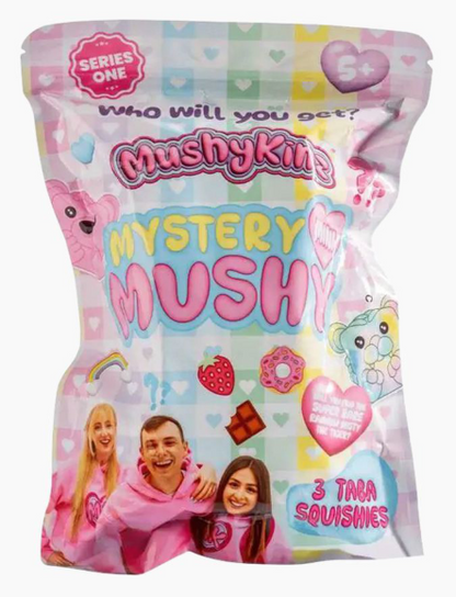 MushyKinz Mystery 3pk Squishy Figures