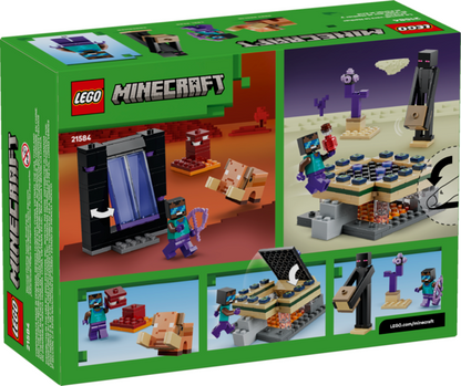 LEGO Minecraft: Nether & End Portal Journey
