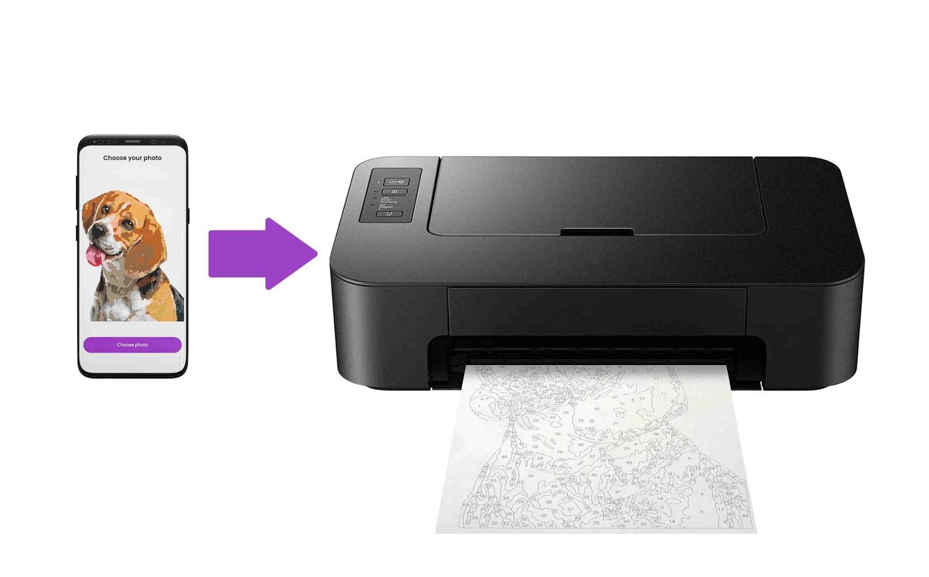 Paint Your Photo By Number - Pets Edition