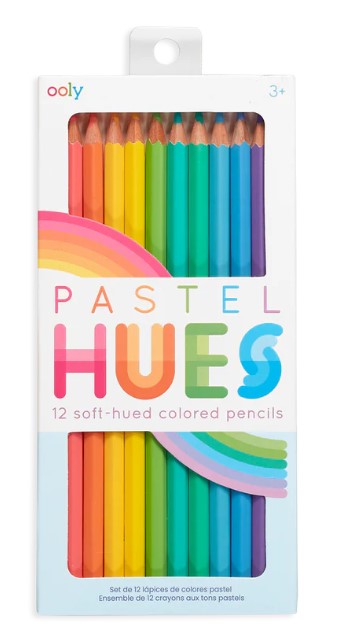 Pastel Hues Color Pencils (Ooly)