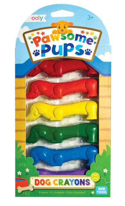 Pawsome Pups Dog Crayons (Ooly)