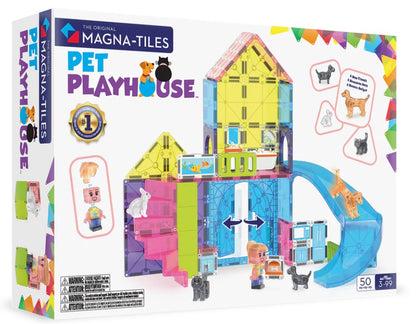 Pet Playhouse 50-piece set (Magna-Tiles)