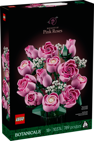 LEGO Botanicals Pink Roses Bouquet