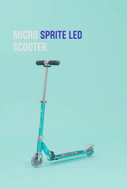 Micro Sprite LED Scooter BLACK