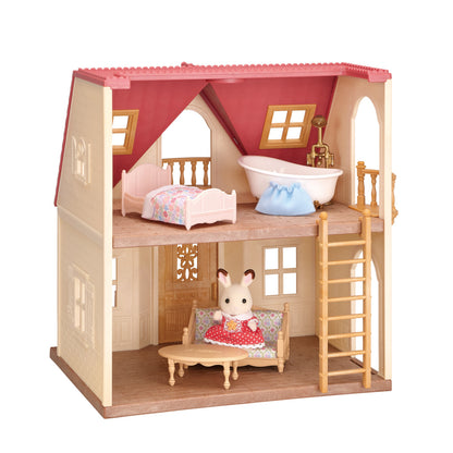 Calico Critters Red Roof Cozy Cottage Starter Home (BL)
