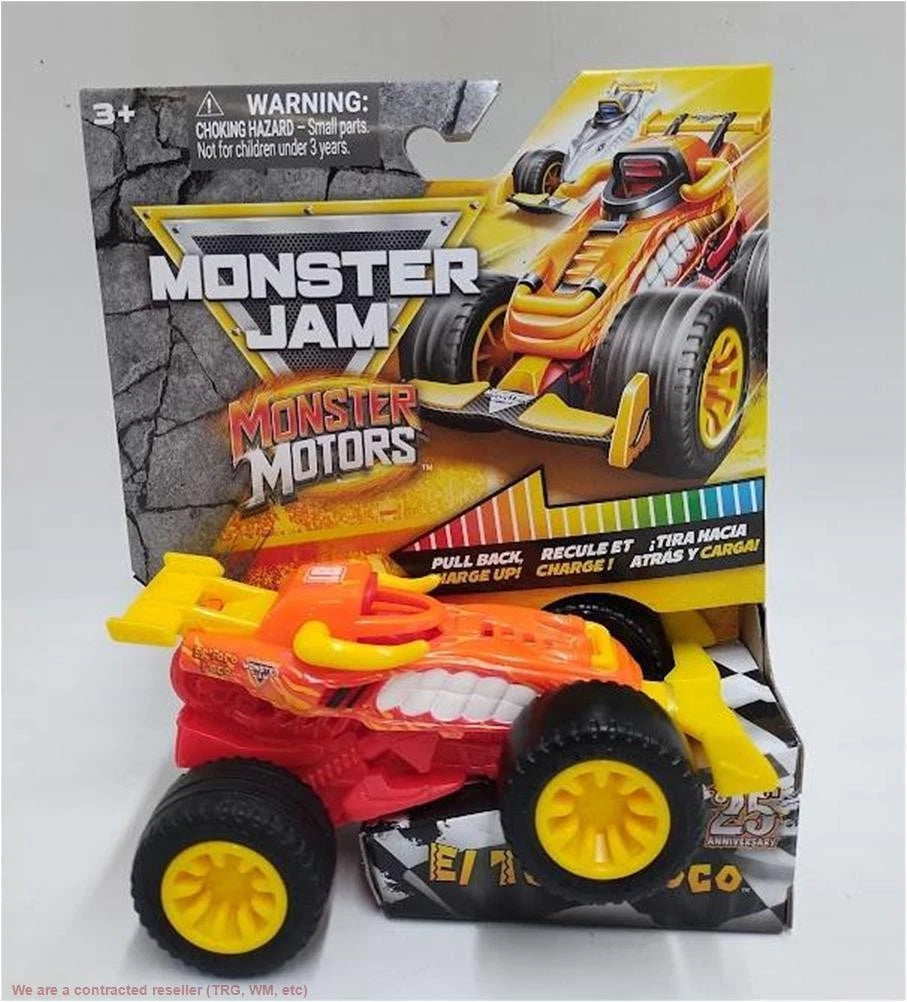 Monster Jam Monster Motors 1:64 Rev Up Monster Truck