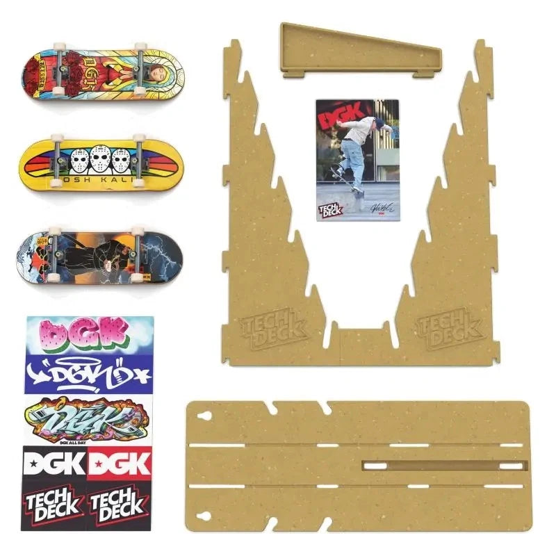 Tech Deck Fingerboard Display Stand and Skateboard Wall Mount Assortment