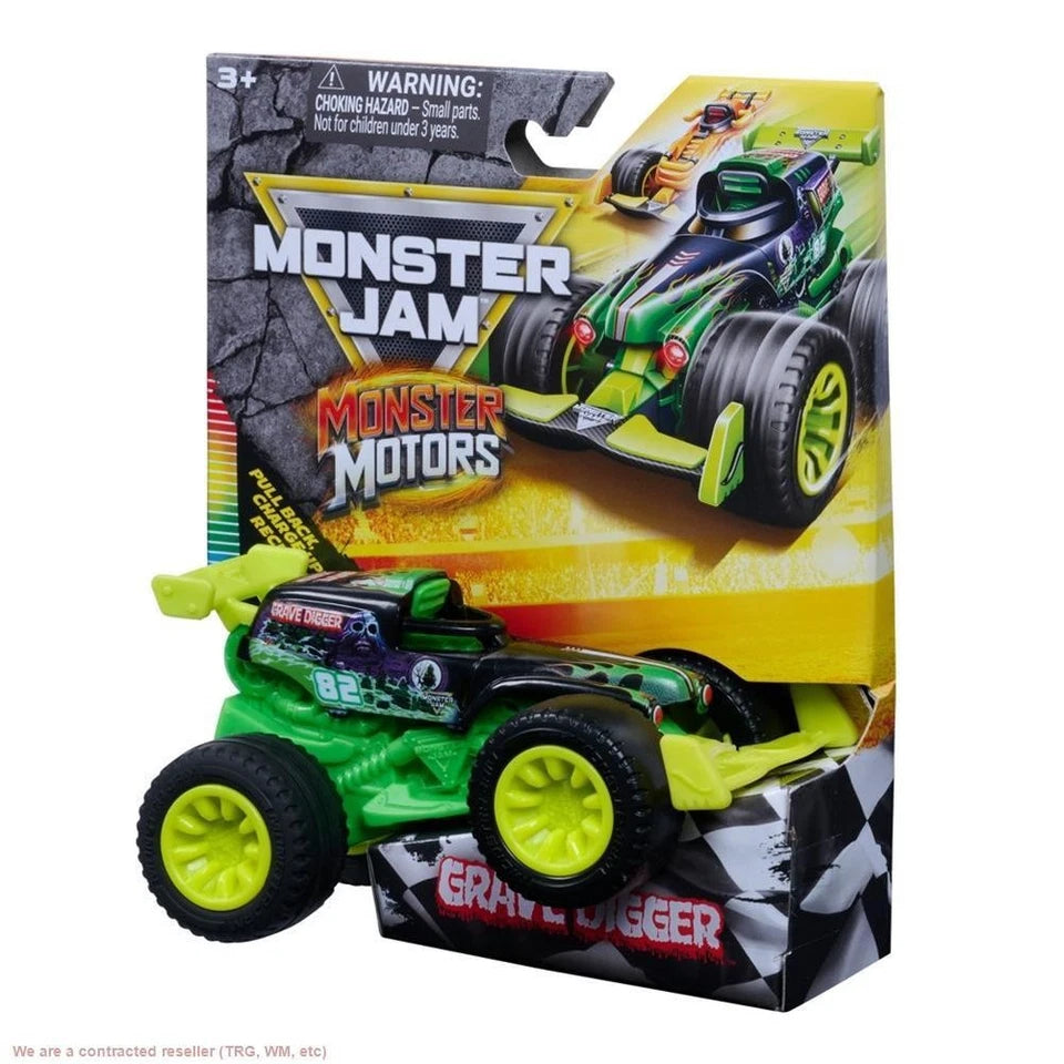 Monster Jam Monster Motors 1:64 Rev Up Monster Truck