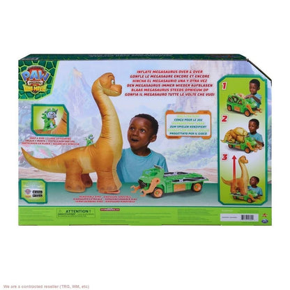 Megasaurus Dino Vehicle with 2.5 Ft Inflatable Dinosaur (PAW Patrol: The Dino Movie)