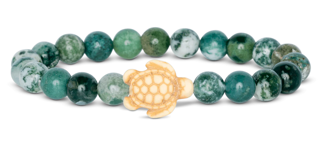 Sea Turtle Seagrass Journey Bracelet
