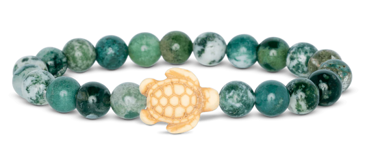 Sea Turtle Seagrass Journey Bracelet