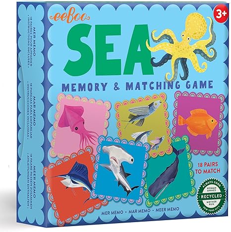 Sea Little Memory & Matching Game (eeBoo)