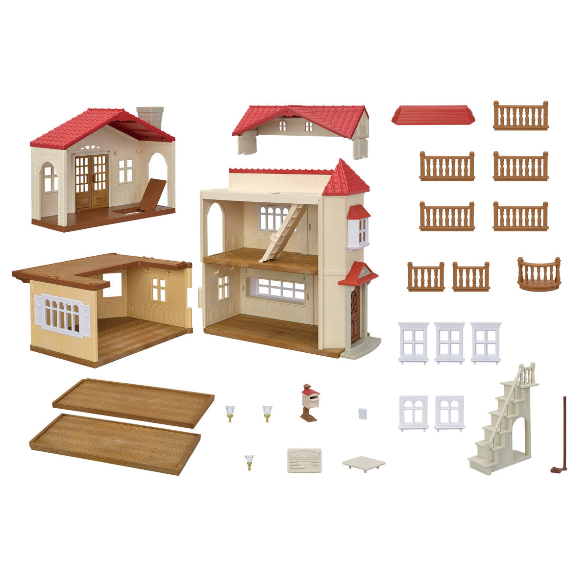 Calico Critters Red Roof Country Home: Secret Attic Playroom (BL)