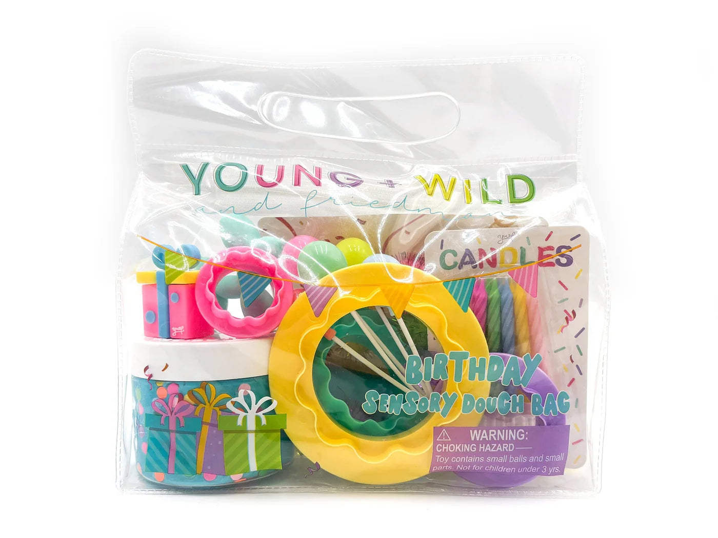 Birthday Sensory Dough Bag (Young + Wild & Friedman)