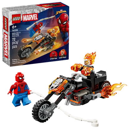 LEGO Marvel: Spider-Man Vs. Ghost Rider Motorcycle