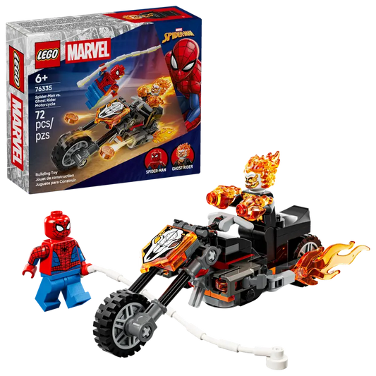 LEGO Marvel: Spider-Man Vs. Ghost Rider Motorcycle