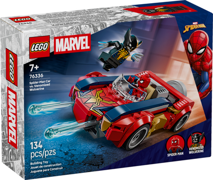 LEGO Marvel: Spider-Man Car Vs. Venomized Wolverine