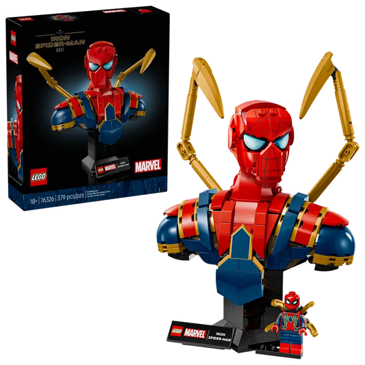 Iron Spider-Man Bust LEGO