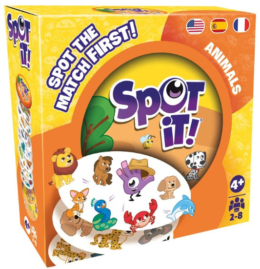 Spot It! Animals (Eco Sleeve)