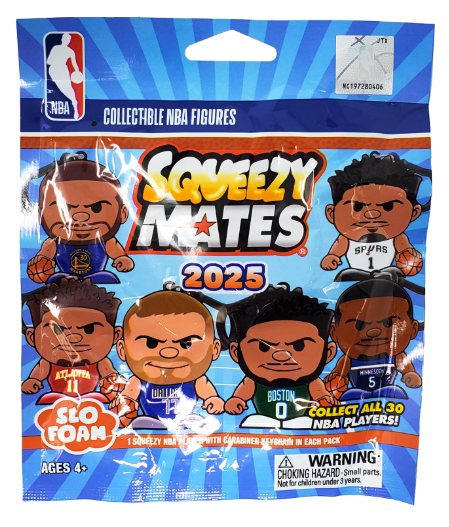 SqueezyMates NBA 2025 Blind Pack