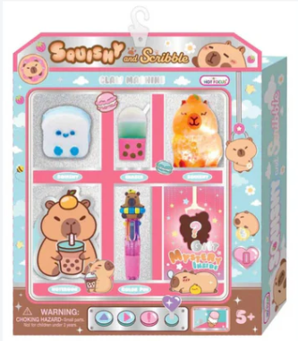 Squishy and Scribble, Capybara