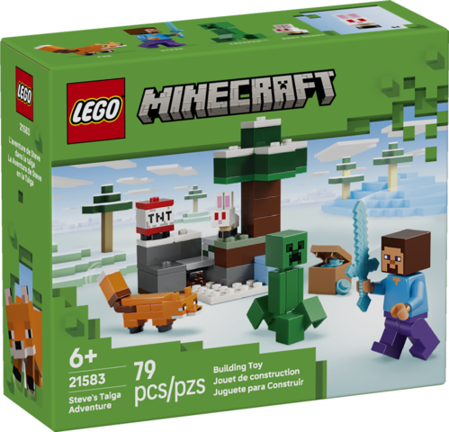 LEGO Minecraft: Steve's Taiga Adventure