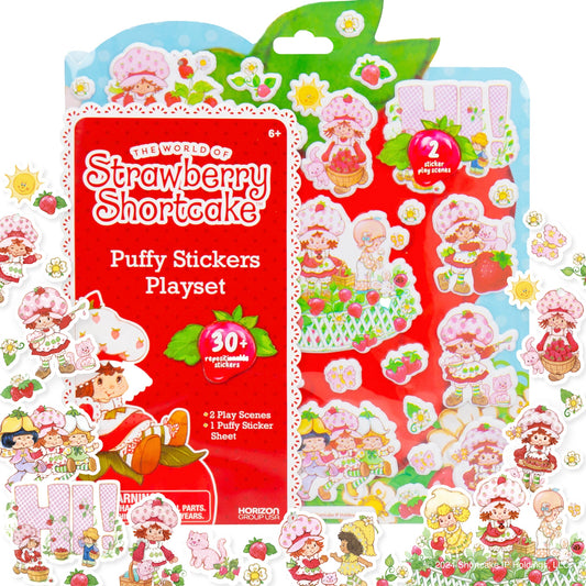 Strawberry Shortcake Puffy Sticker Playset