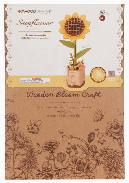 Sunflower Wooden Puzzle