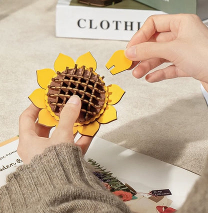 Sunflower Wooden Puzzle