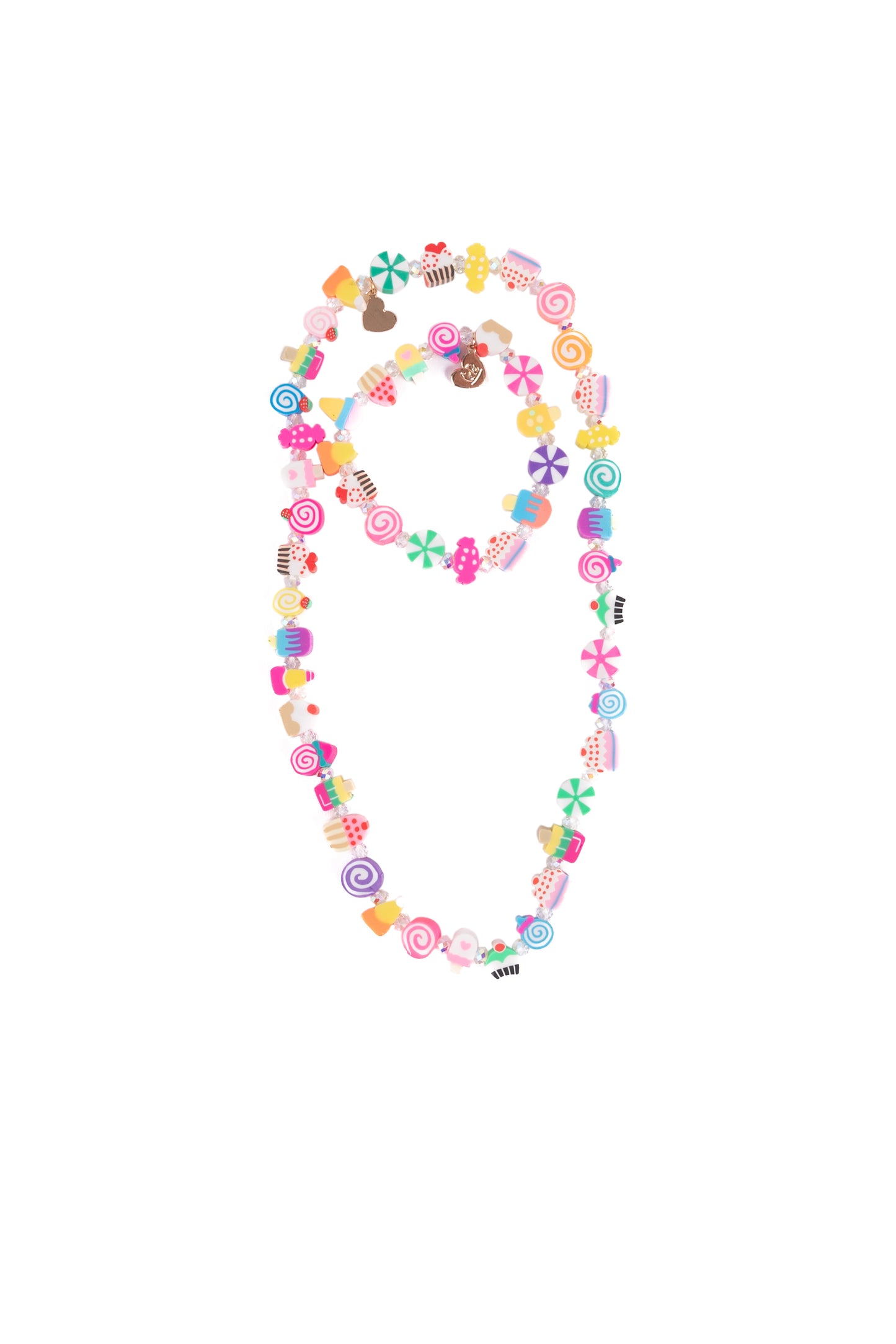 Sweet Treats Necklace & Bracelet Set, 2pc
