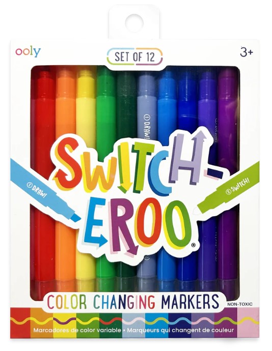 Switch-eroo Color Changing Markers (Ooly)