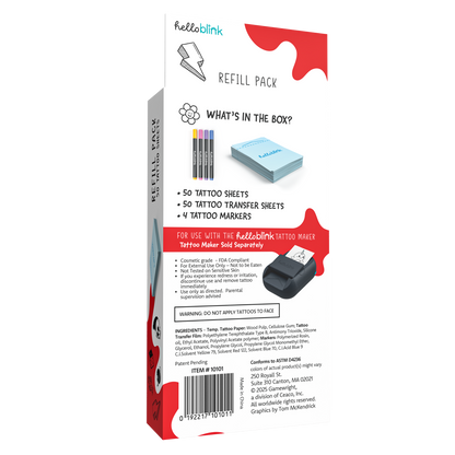 Hello Blink TATTOO Refill Pack