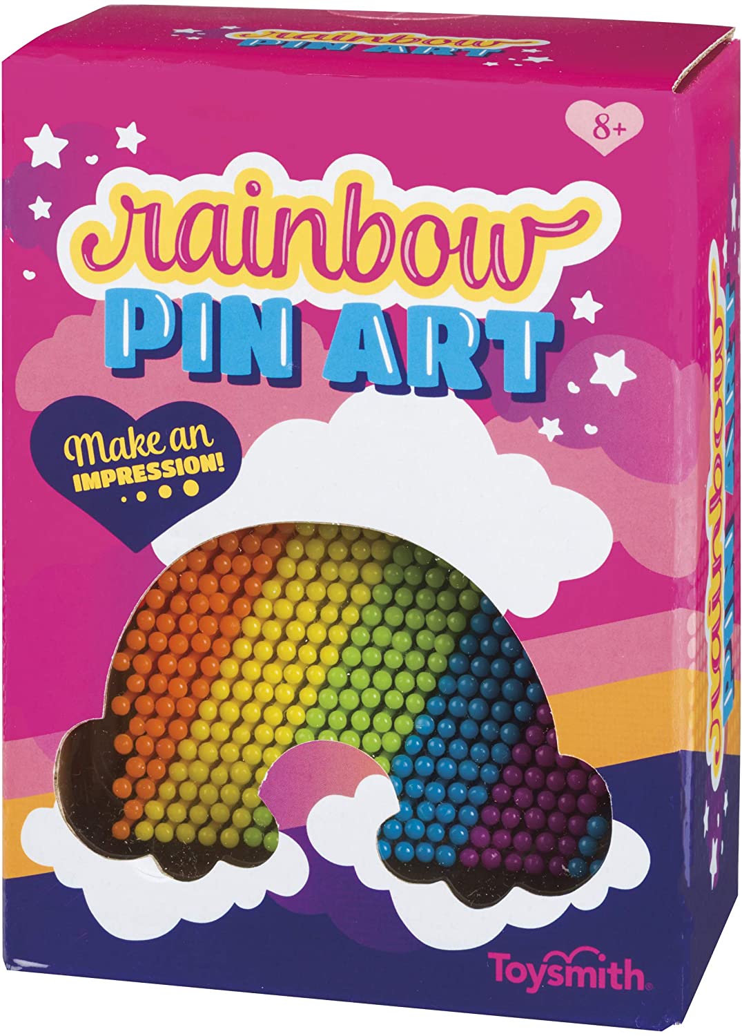 Colorful Rainbow Pin Art