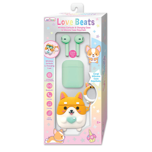 Love Beats Corgi Ear Buds