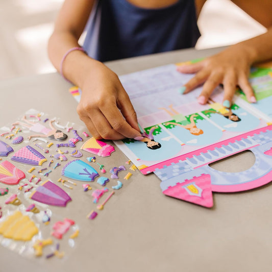 Princess Puffy Stickers