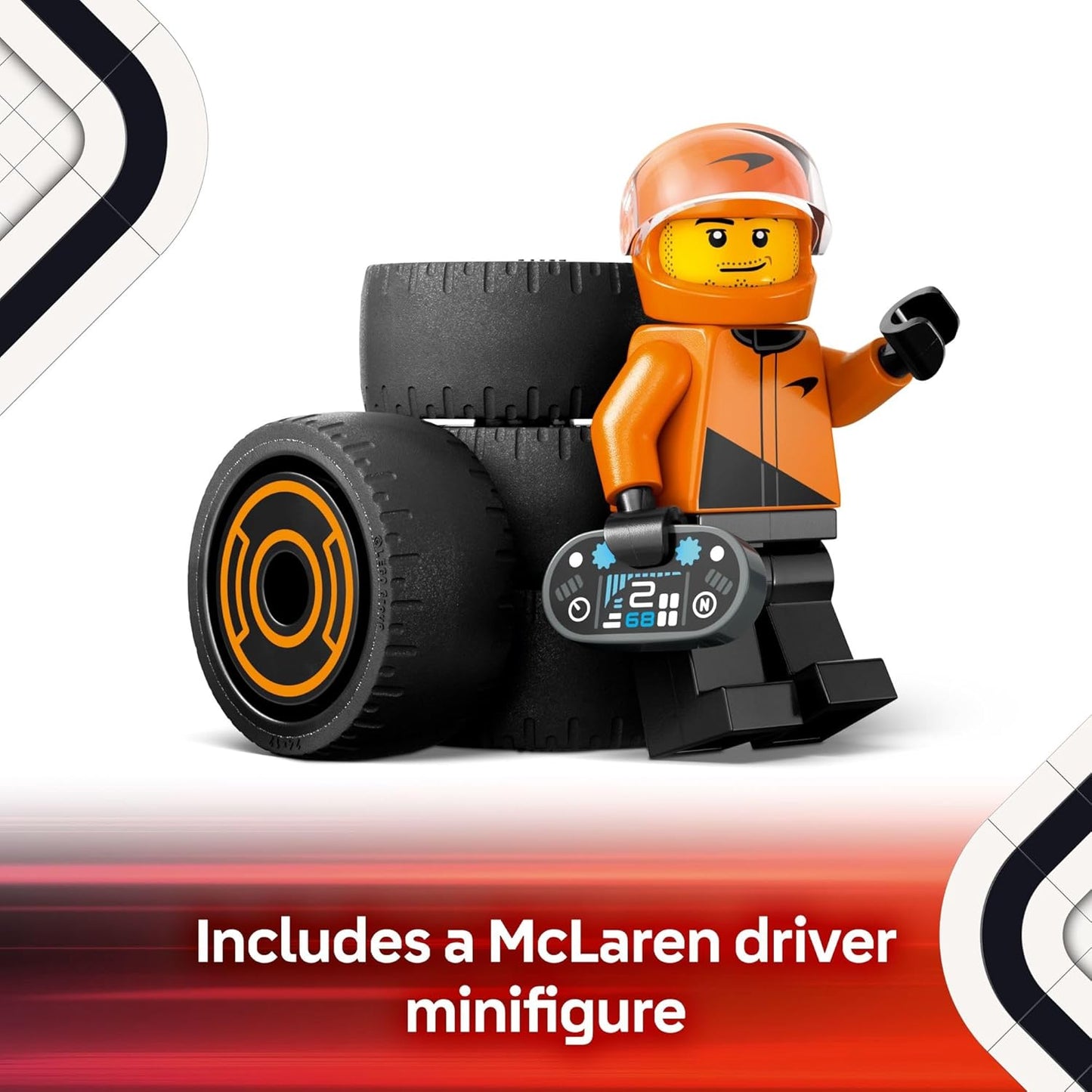 F1 Driver Mclaren Racecar