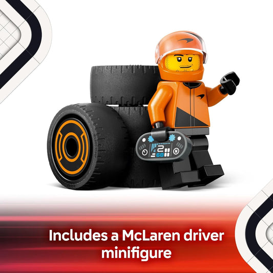 F1 Driver Mclaren Racecar