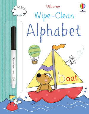 Wipe-Clean Alphabet Book
