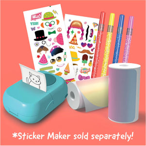 Glitter Hello Blink Refill Sticker Paper