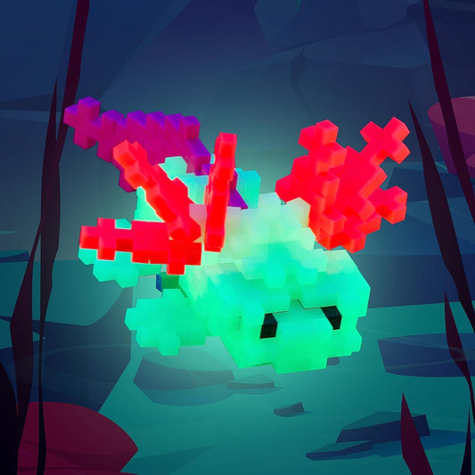 Plus-Plus Tube Axolotl