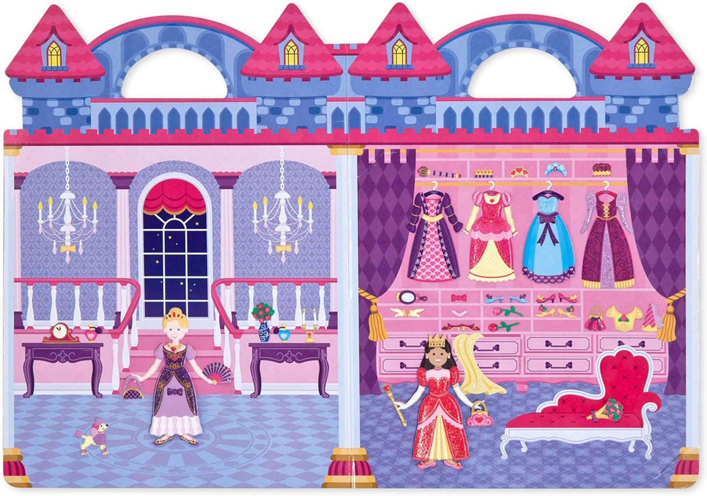 Princess Puffy Stickers