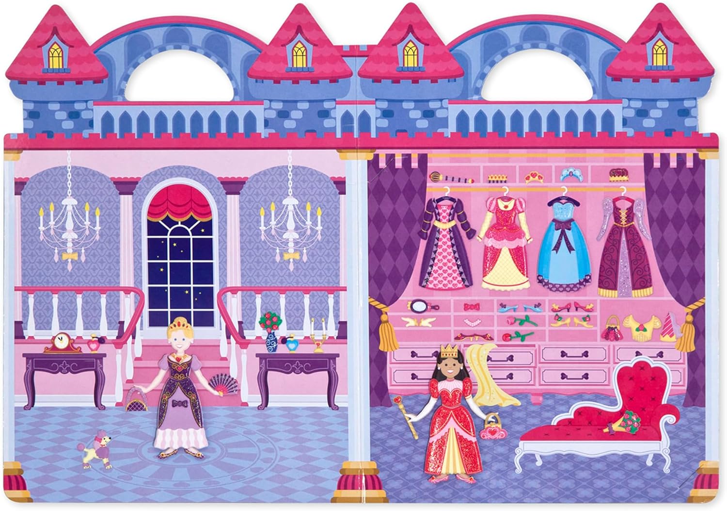 Princess Puffy Stickers